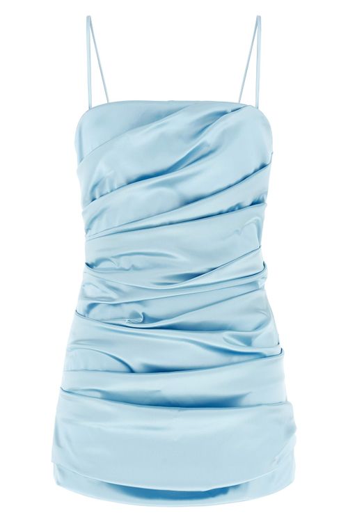 Stretch Satin Dress