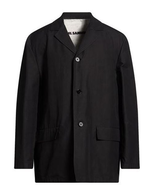 Man Blazer Black Size 42 Cotton