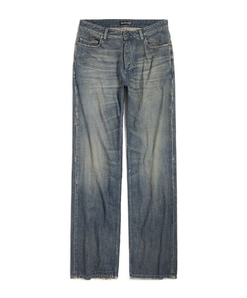 Men's Relaxed Fit Pants in Blue