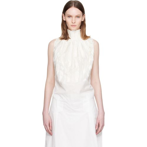 White Lupe Top
