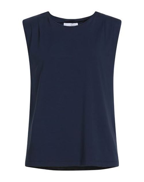 Woman Top Navy Size S Viscose, Elastane