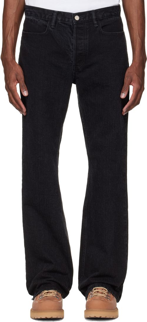 Black OG Double Knee Jeans