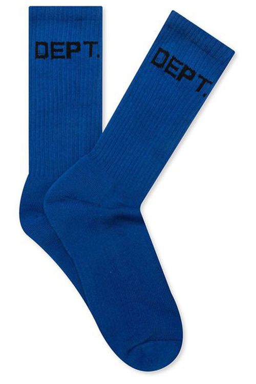 Gallery Dept. Royal Logo Mid-Calf Socks