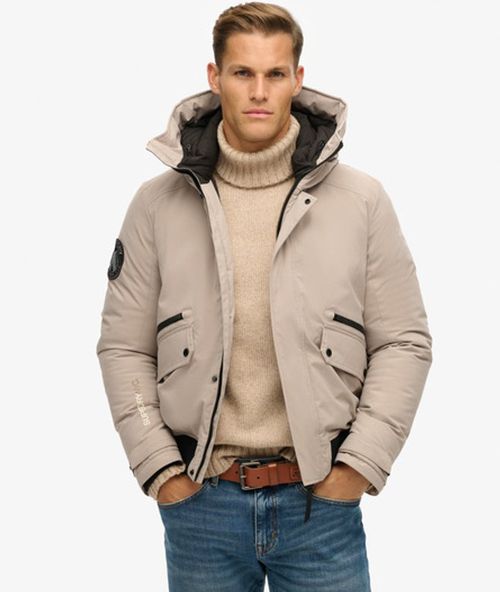 Superdry en's City Padded Bomber Jacket Beige