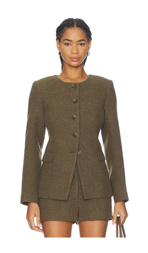 Astr the label chaqueta bellmere en color verde oliva XL también en L, M