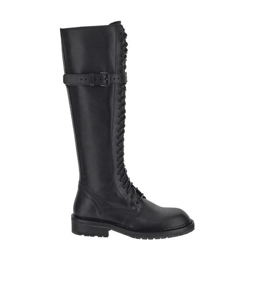 Ann Demeulemeester Rounded Toe Knee-High Boots
