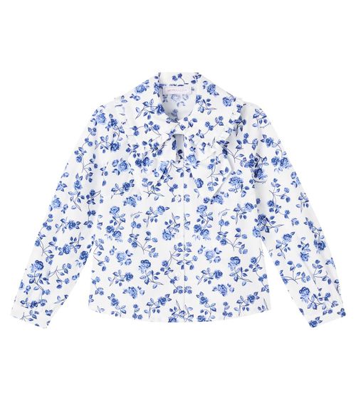 Floral cotton shirt