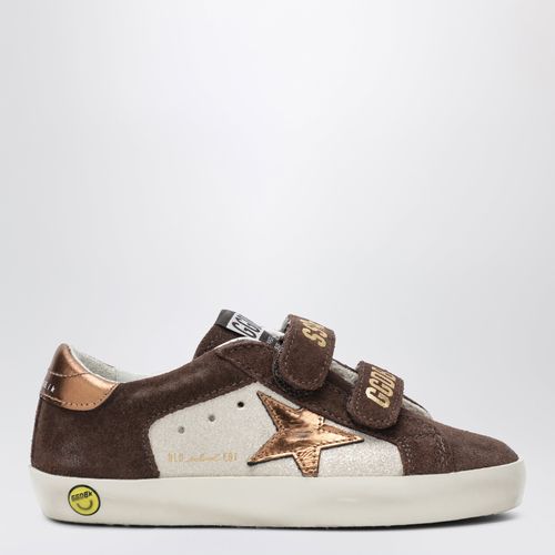 Old School sneakers in sand/brown suede