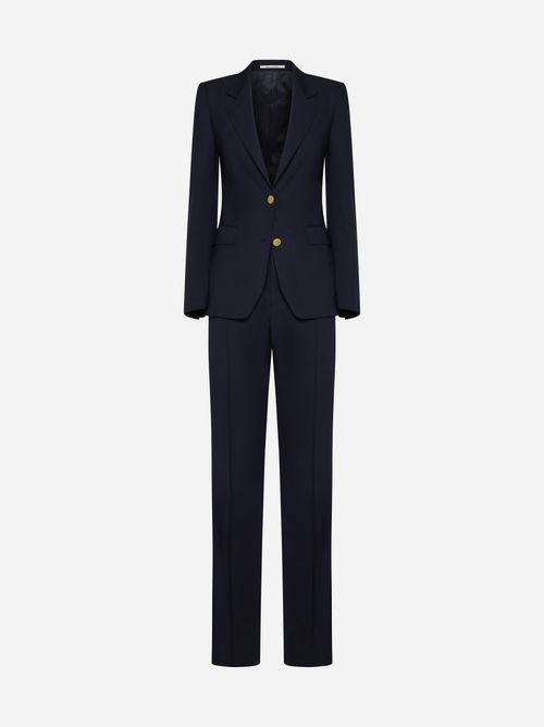 Parigi wool-blend single-breasted suit