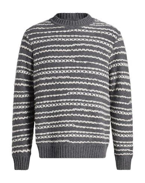 Man Sweater Grey Size L Merino Wool, Polyamide, Cashmere