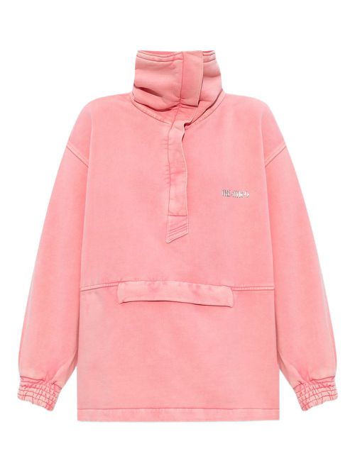 Drawstring cotton jacket - Pink