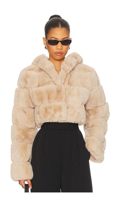 NBD Kira Jacket in Beige. - XXS also in L, M, S