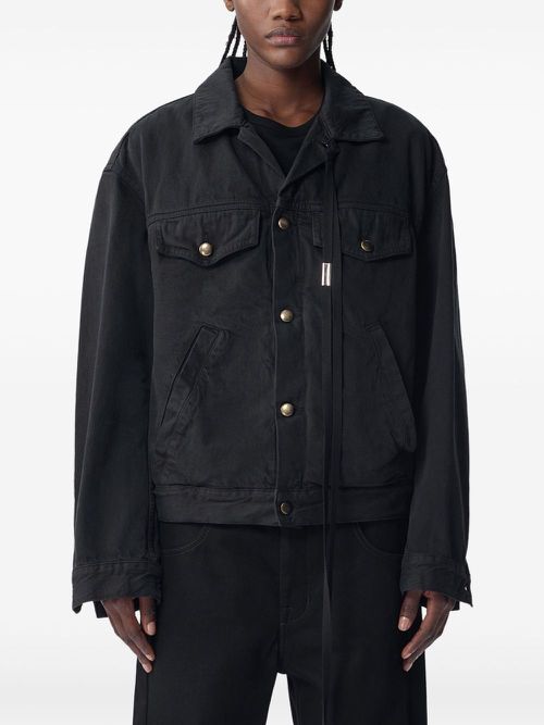 Ann Demeulemeester Marthe denim jacket - Black