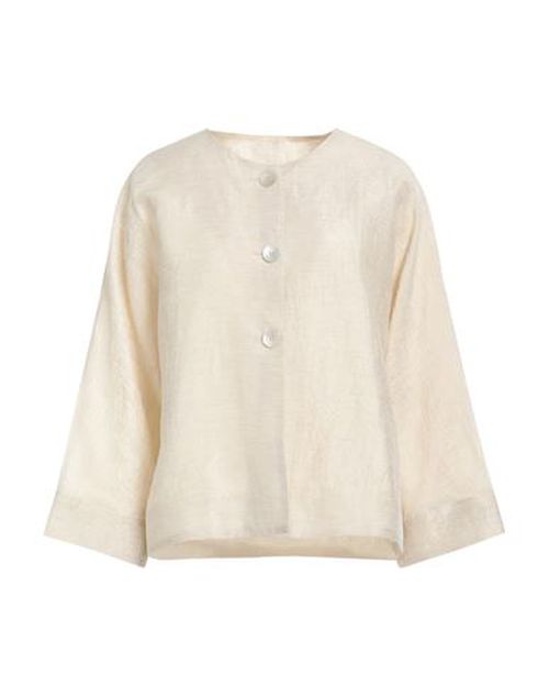 Woman Jacket Platinum Size 8 Viscose, Polyester