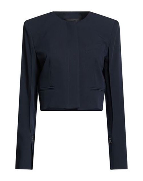 Woman Jacket Midnight blue Size 10 Polyester, Viscose, Elastane