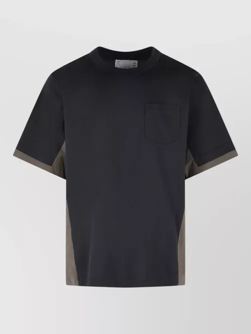 Sacai - cotton t-shirt
