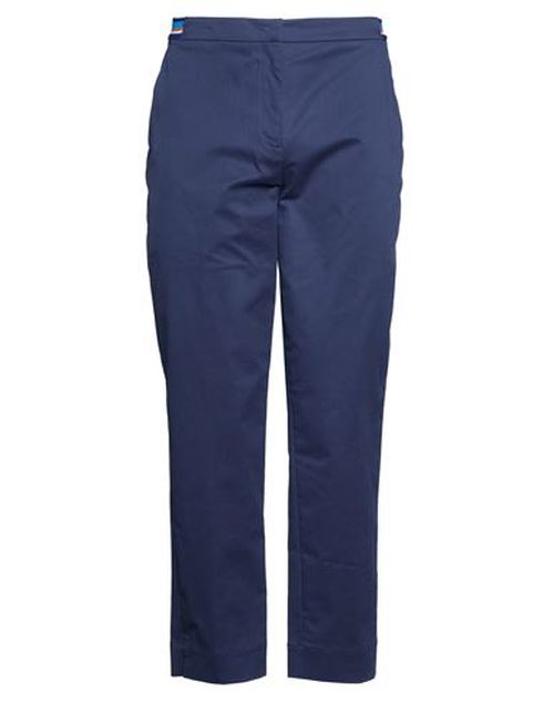 Man Pants Navy Size 26 Cotton, Elastane