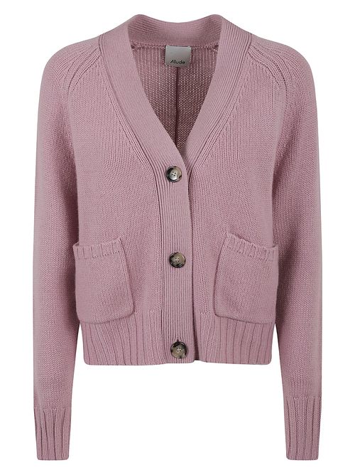 V-neck Buttoned Cardigan
