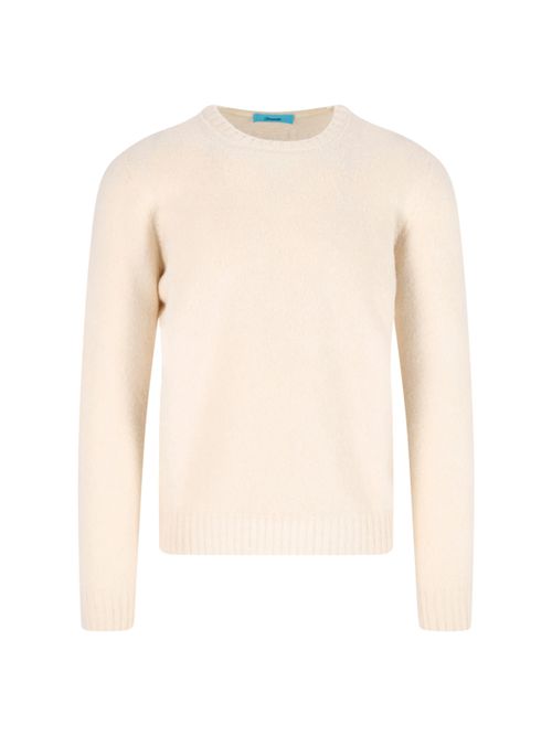 Men's 100% Lambswool Cream Sweater