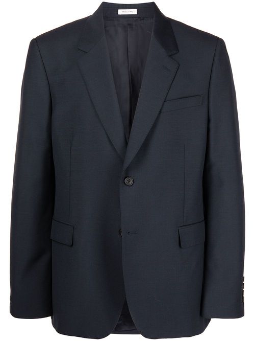 Single-breasted suit jacket - Blue