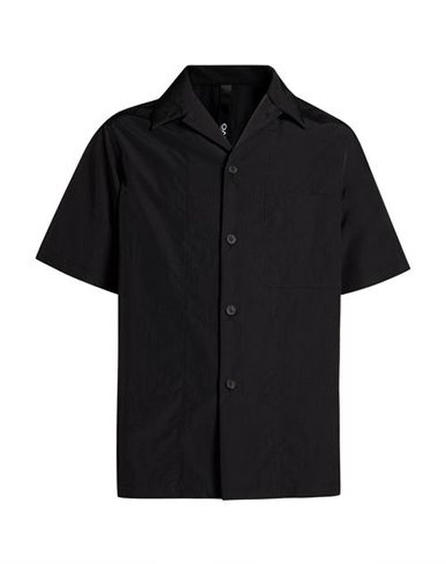Hevò Man Shirt Black Size 40 Polyamide, Polyurethane
