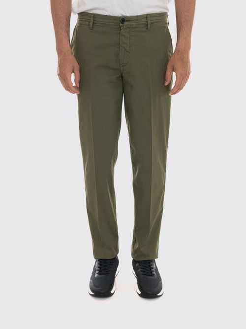 Pants Men color Green