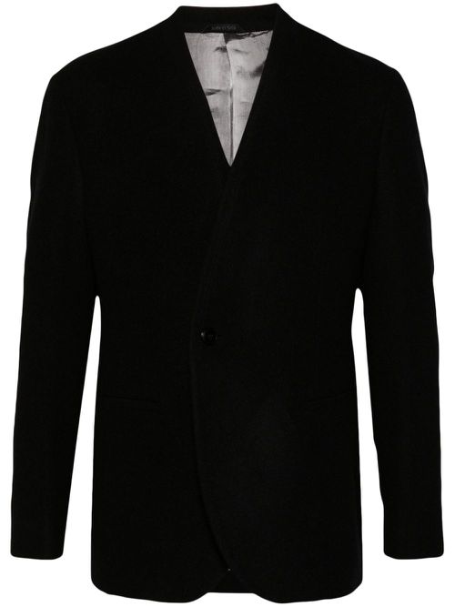 Virgin wool blazer - Black