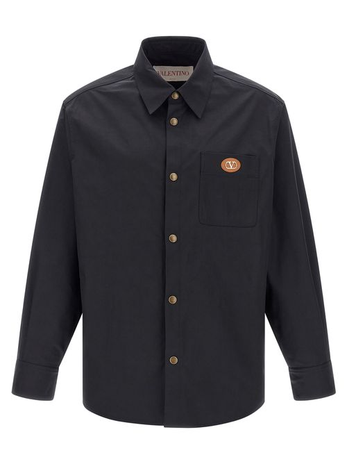 V Detail Casual Jackets, Parka