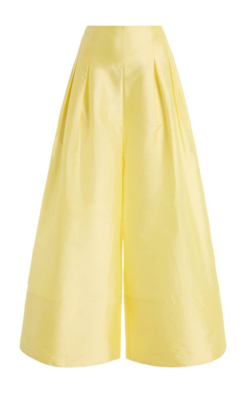 Exclusive La Isla Taffeta Wide-Leg Pants - Moda Operandi