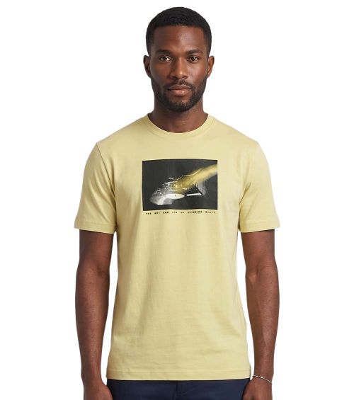 Beige Regular Graphic Shirts