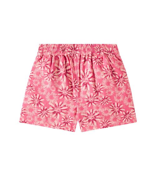 Scotch & Soda Kids Floral cotton and linen shorts