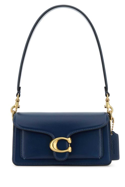 Blue Leather Tabby 20 Shoulder Bag