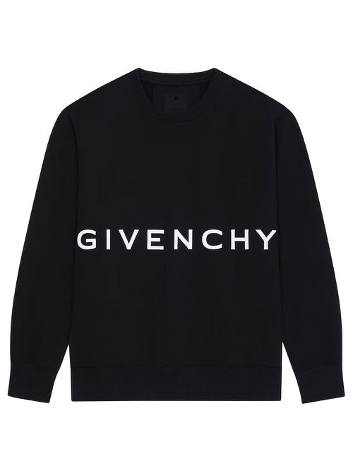 Givenchy 4G lim Fit weatshirt in Black - Black