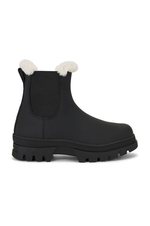 Jenni Kayne Leather Highland Boot in Black