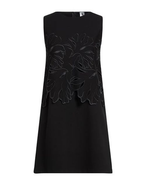 Woman Mini dress Black Size 2 Viscose, Polyamide, Elastane
