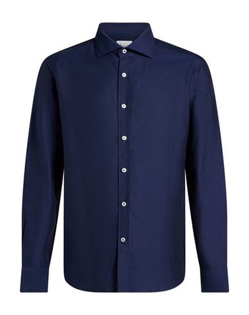 Man Shirt Navy Size 15 ¾ Cotton