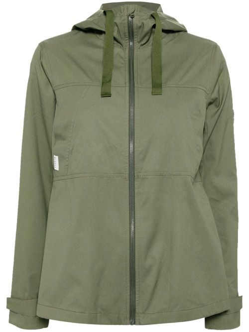 Zip-up hooded jacket - Green