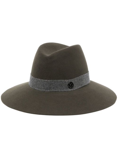 Kate felt fedora hat - Green