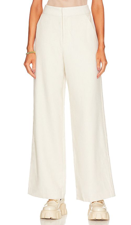 Ena Pelly PANTALON BELLA en Cream.  6/XS. Also en