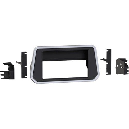 Dash Kit for Select 2019-2023 Nissan Altima DDIN - Silver/Gloss Black