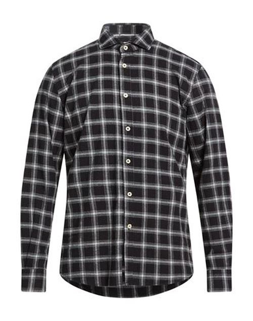 Man Shirt Black Size L Cotton