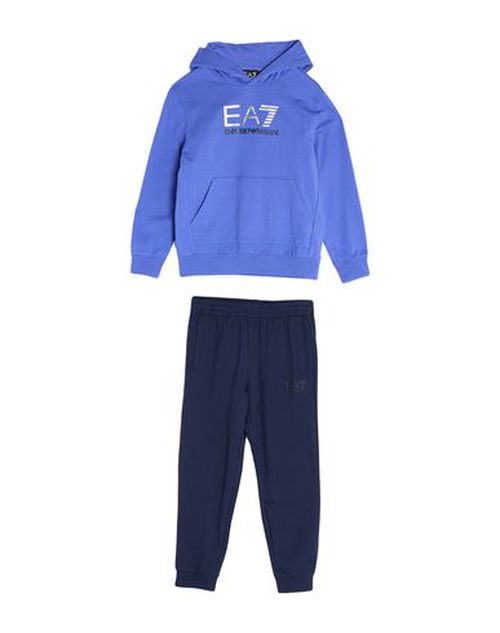 Kid Boy Tracksuit Blue Size 12 Cotton, Elastane
