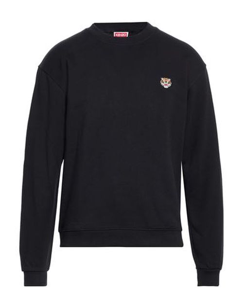 Man Sweatshirt Black Size M Cotton