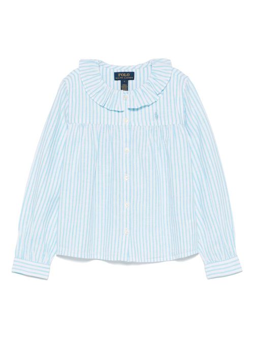 POLO RALPH LAUREN KIDS striped shirt - Blue