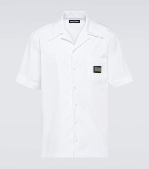 Logo cotton shirt