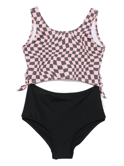 Andorine printed swimsuit - Orange