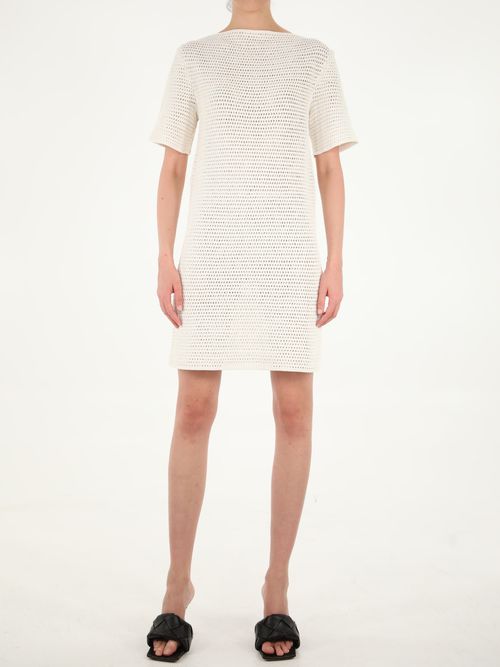 Open-knit minidress