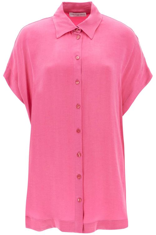 -Camicia A Manica Corta 'Santa Cruz'-Donna