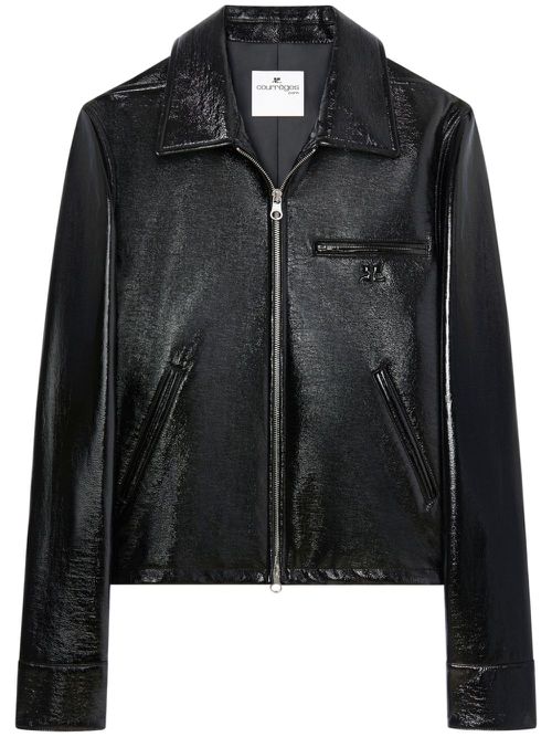 Vinyl jacket - Black