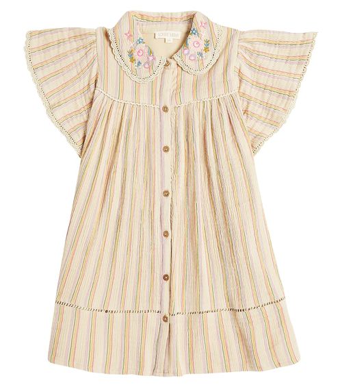 Louise Misha Marla striped cotton dress